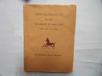 Cahier du capricorne n°2, le carnet de Don Juan ou Don Juan au repos