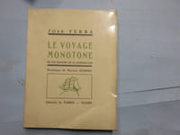 Le voyage monotone ou les dangers de la comparaison frontispice de Maurice Robert.