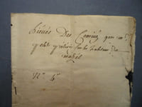 Liève n°4 des Censives du Mazel (1781-1786)
Manuscrit de 12 pages in-4 (6pp. blanches)
