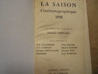 La Saison Cinématographique 1958