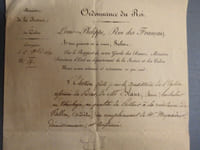 [trois documents manuscrits]