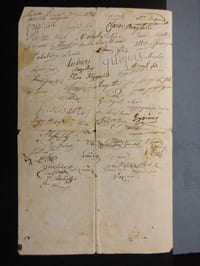 [trois documents manuscrits]