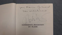 Glissements progressifs du plaisir