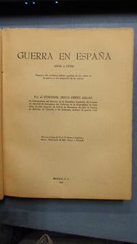 Guerra en España (1936 à 1939)- Mexico 1947