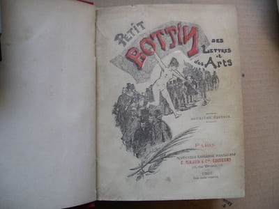 Petit Bottin des Lettres et des Arts. deuxième édition.