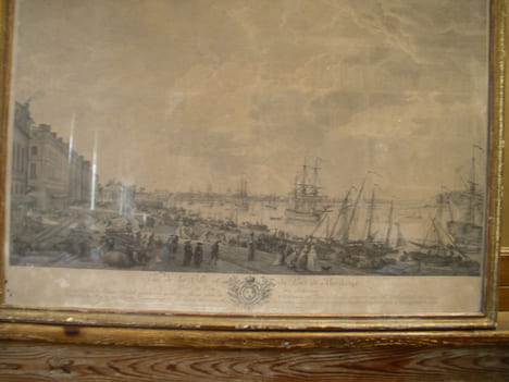 Vue de la Ville et du Port de Bordeaux prise du Coté des Salinières. Gravé d'après le Tableau Original ..., peint par J. Vernet de l'Académie Royales ...