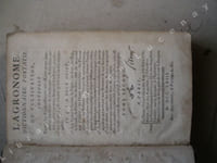 L'Agronome. Dictionnaire portatif du Cultivateur contenant toutes les connaissances nécessaires pour gouverner les Biens de Campagne…Tome second