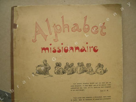 Alphabet Missionnaire. Illustré de 30 photogravures et de 84 dessins.... COUVE (Daniel)