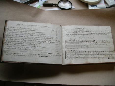 Cantates françoises ou Musique de chambre à voix seule et à deux voix, avec symphonie et sans symphonie tirées de plusieurs auteurs fameux, comme ...