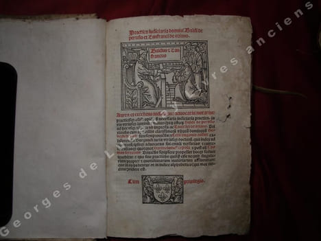 Practica iudiciaria domini Baldi de Perusio et Lanfranci de Oriano. Aurea et excellens iudicibus : advocatis : notariis practicisque omnibus… ad hec ...