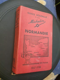 Guides régionaux du pneu Michelin, Normandie, 1937-1938,