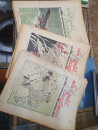 37 journaux du Petit Vingtième, (couvertures Tintin et Jo et Zette) année 1937,