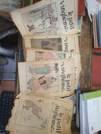 45 journaux du Petit Vingtième, année 1936,