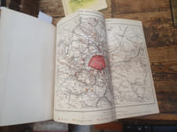 Les nouveaux forts de Paris (loi du 27 mars 1874) avec une carte gravée spécialement par Erhard. Projet de loi présenté par M. Le ministre de la guerre, rapport fait à l'Assemblée par le Général baron de Chabaud La Tour au nom de la commission de l'armée, discussion devant l'Assemblée MM. De Lasteyrie, Brunet, Colonel Denfert-Rochereau, Général Chareton, Général Changarnier, Général Du Barail, Thiers, Général de Chabaud-La Tour, Baudot, Général Valazé et Général Billot.