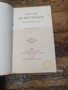 Cent ans de république aux Etats-Unis,