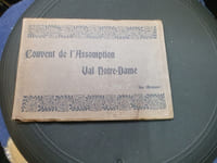 Couvent de l'Assomption Val Notre Dame, Huy, carnet de vues ,