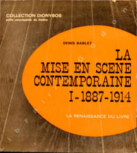 La Mise en Scène Contemporaine.