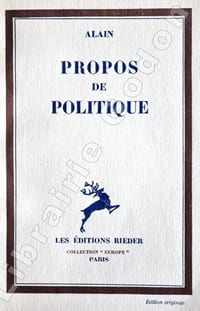 Propos de Politique.