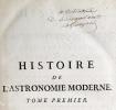 Histoire de l'Astronomie.. BAILLY (Jean-Sylvain).