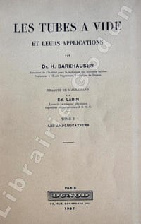Les Tubes à Vide et leurs applications.
