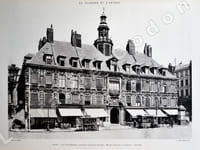 La Flandre et l'Artois. Recueil de documents sur l'architecture civile. Epoque médiévale XVIe et XVIIIe siècle. Avec une introduction et des notices.