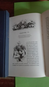 Voyages de Gulliver dans les contrées lointaines (2 volumes). SWIFT Jonathan / GRANDVILLE