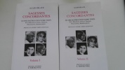 Sagesses concordantes - Quatre maîtres pour notre temps : Etty Hillesum, Vimala Thakar, Prajnânpad, Krishnamurti (Tome I et Tome II). DELAYE Alain