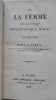 De la femme, sous ses rapports physiologique, moral et littéraire.  VIREY  J. J.