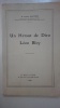 Un héraut de Dieu, Léon Bloy.  CARTON Paul Dr.