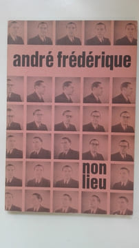 André frédérique - Revue non lieu 5/6 . Revue Non lieu