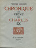 Chronique du Règne de Charles IX.. [ARNOUX (Guy)] MERIMEE (Prosper) :