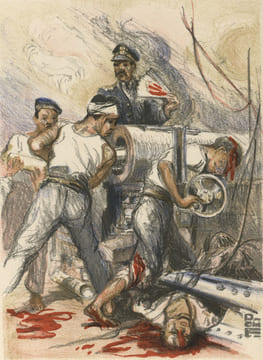 La Bataille.. [FOUQUERAY (Charles)] FARRERE (Claude) :