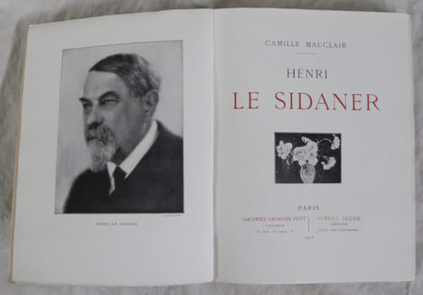 Henri le Sidaner.. [LE SIDANER (Henri)] MAUCLAIR (Camille) :