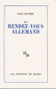 Au Rendez-vous Allemand.. ELUARD (Paul) :