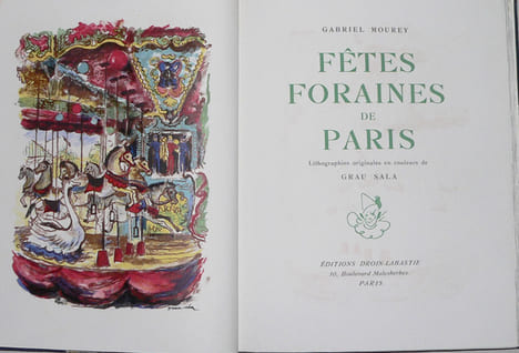 Fêtes Foraines de Paris.. [GRAU SALA (Emilio)]MOUREY :