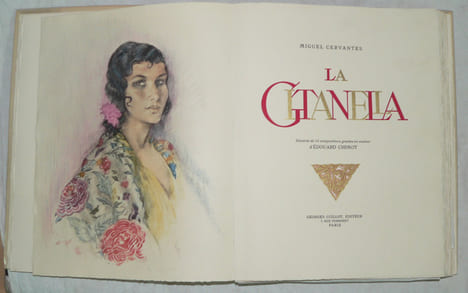 La Gitanella.. [CHIMOT (Edouard)] CERVANTES (Miguel) :
