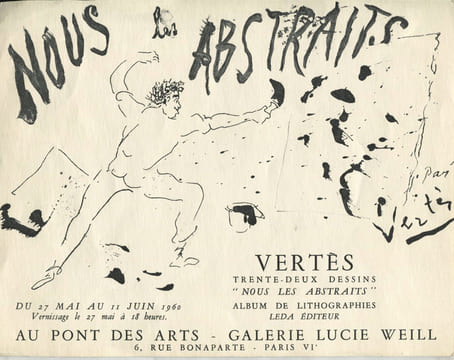 Nous Les Abstraits.. [VERTES (Marcel)] :