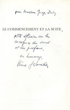 Le Commencement et la Suite. Le Dualisme Illustré.. SCHNEIDER (Pierre) :