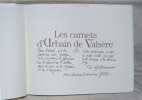 Les Carnets  d'Urbain de Valsere 1860-1862.. KHOURY (Gérard de) :