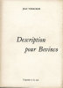 Description pour Bevinco.. THIERCELIN (Jean) :