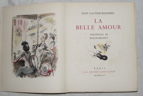 La Belle Amour.. GALTIER-BOISSIERE (Jean) :