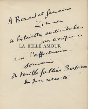 La Belle Amour.. GALTIER-BOISSIERE (Jean) :