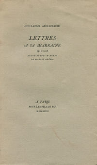 Lettres à sa Marraine.