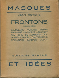 Frontons (Première Série).