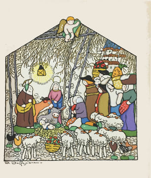 Noël en Provence. Usages, Crêches, Santons, Noëls, Pastorales.. [ARNAUD D'AGNEL DELLEPIANE (David) :