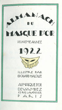 Deuxième Année 1922.