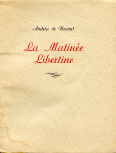 La Matinée Libertine ou les Moments bien Employés.