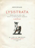Lysistrata.. [CARLEGLE] ARISTOPHANE :