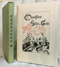 Chansons de Salles de Garde.