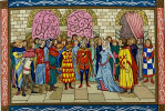 Yvan Le Chevalier au lion.. [HUBERT (André)]CHRETIEN DE TROYES : 